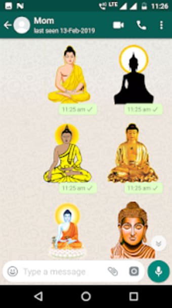 Budh Purnima WhatsApp Stickers0