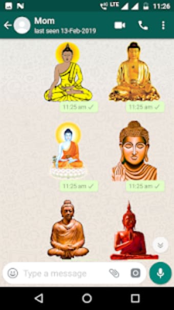 Budh Purnima WhatsApp Stickers1