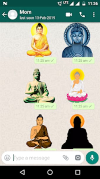 Budh Purnima WhatsApp Stickers3