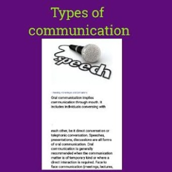 Types of communication0