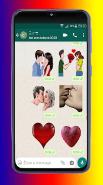 Lips and love Stickers 2020 - WAStickerApps2