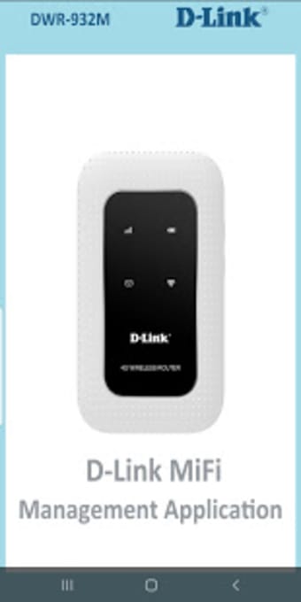 D-Link MiFi Management Application0