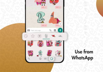 Sponggebub stickers for whatsapp1