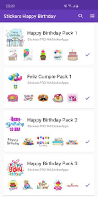 Stickers Happy Birthday  WAStickerApps Birthday3