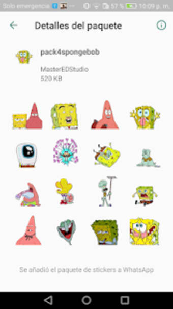 Cartoons Stickers BobEsponja WhatsAp-WAStickerApps1