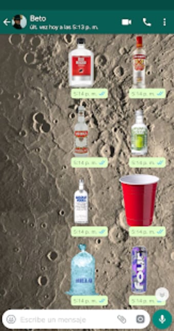 Drinks  Stickers Borrachos para Whatsapp1