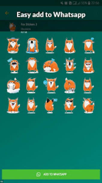 Fox Stickers WAStickerApps1