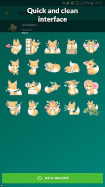 Fox Stickers WAStickerApps3