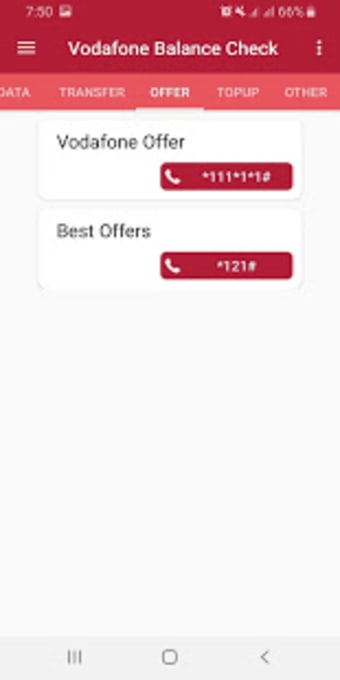 Vodafone Balance Check (india)0