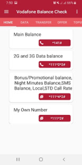 Vodafone Balance Check (india)2