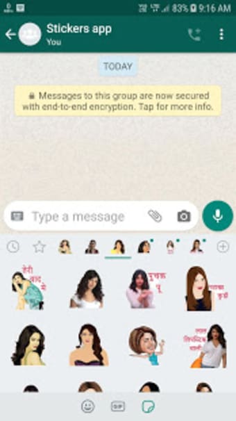 Bollywood Stickers - Actress Stickers For WhatsApp2