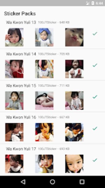 NEW Sticker Wa Kwon Yuli WAStickerApps3