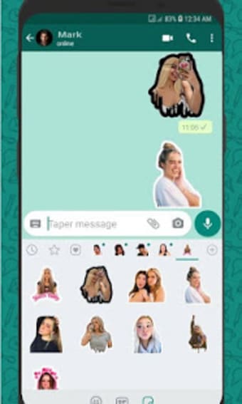 Addison Stickers - Celebrity Stickers for WhatsApp1