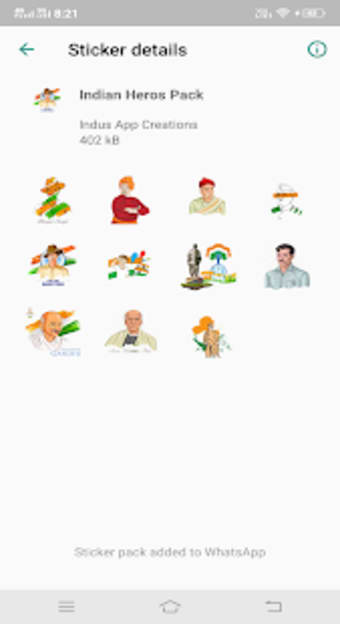 Stickers for Indian0