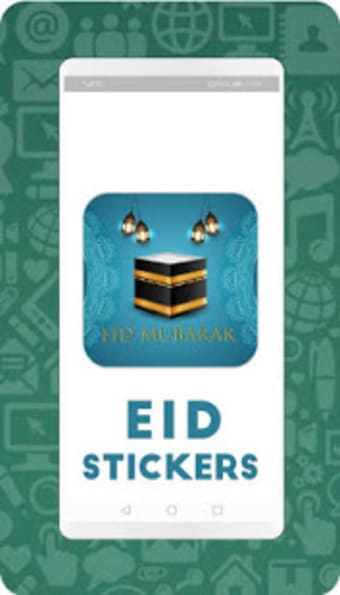 Juma - Eid Ramadan Hajj Mubarak Stickers0