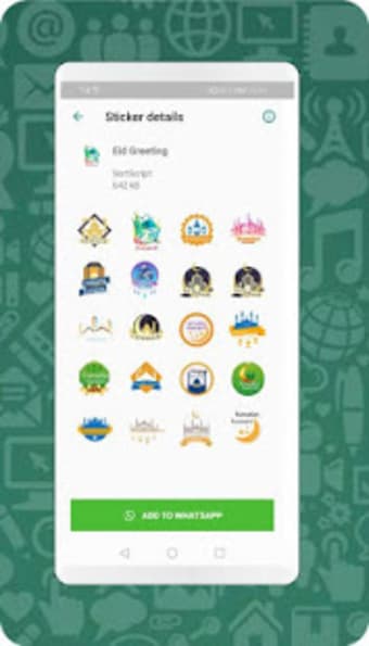 Juma - Eid Ramadan Hajj Mubarak Stickers3