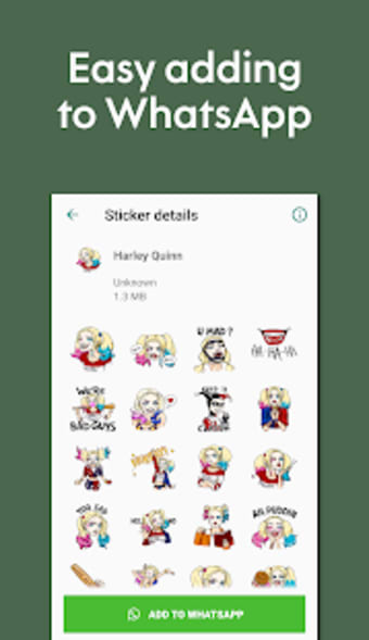 The Joker & Harley Quinn Stickers for WhastApp2