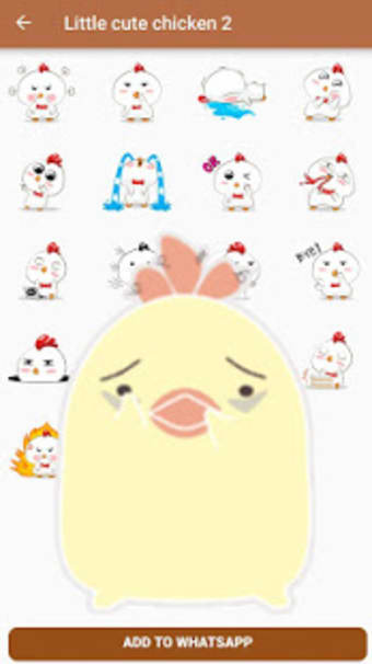 Chicken Sticker - WaStickerApps0