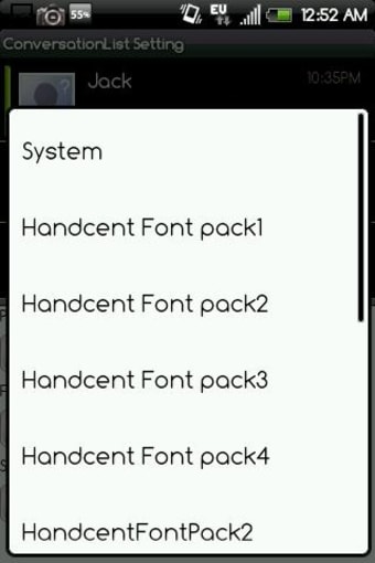 Handcent Font Pack52