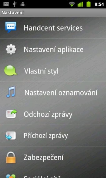 Handcent SMS Czech Language Pa2