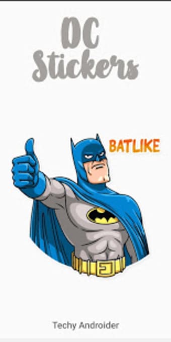 DC (Superhero) Stickers for whatsApp0