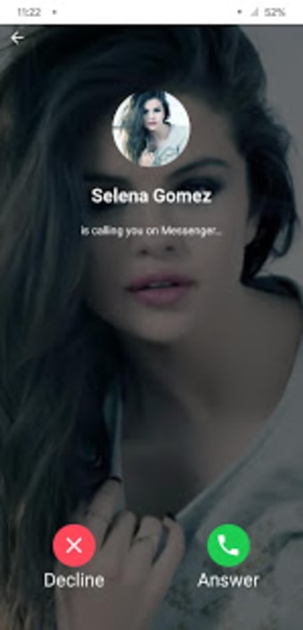 Selena call you - video call - prank1