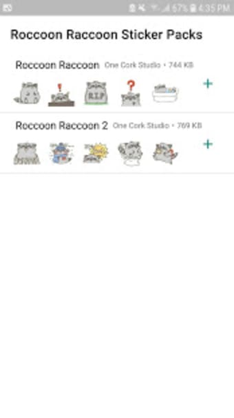 Roccoon Raccoon Stickers1