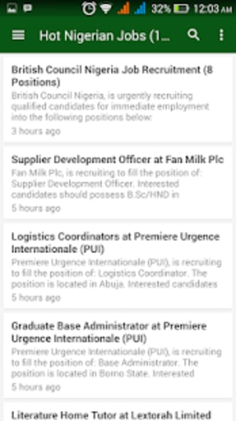 Latest Jobs in Nigeria2