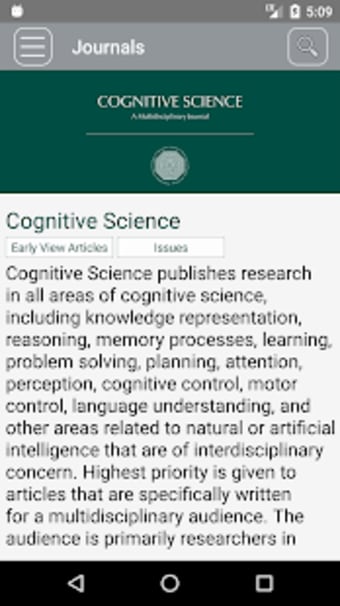 Cognitive Science2