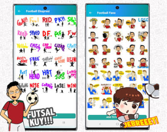 WAStickerApps Soccer Cute Sticker Football Fans2