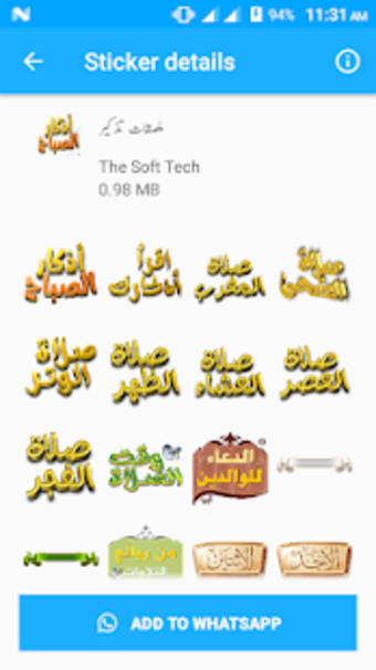 WAStickerApps & muslim islamic stickers3