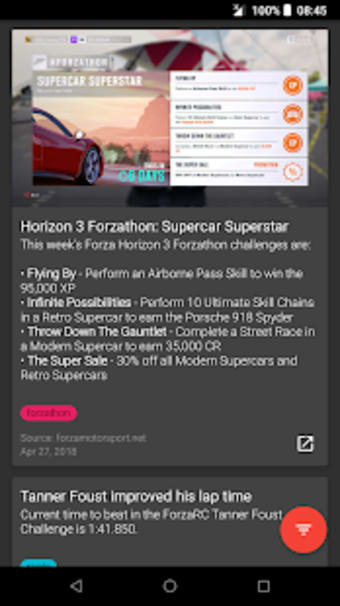 News Center: Forza0