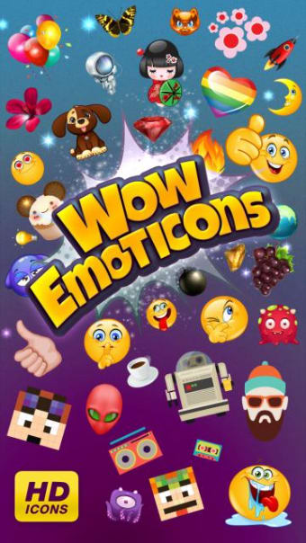 Wow Emoticons - Amazing Emoji1