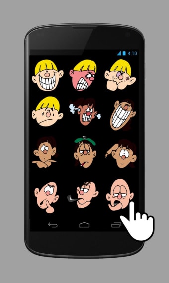 stickers cute emotion cartoon0