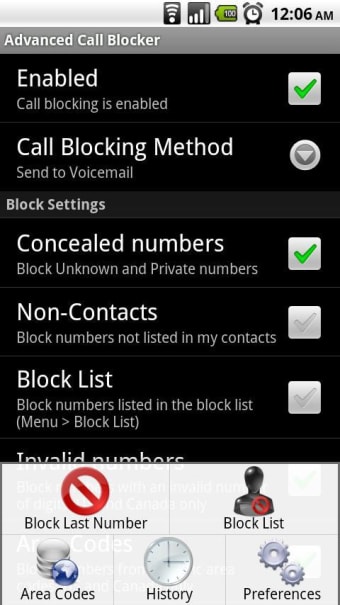 Advanced Call Blocker (Android 2.1, 2.2, and 2.21)0