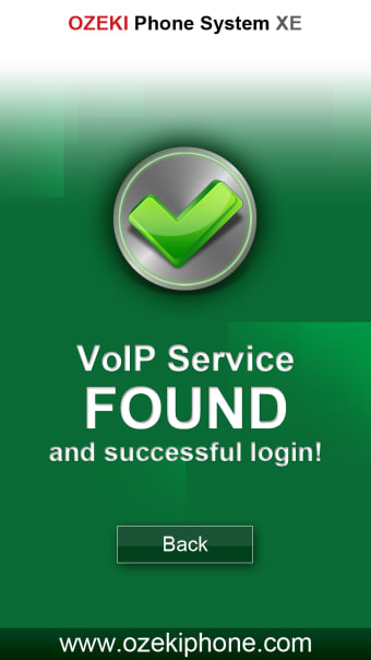 Ozeki VoIP Service Checker APK4