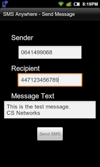 SMS Anywhere APK1