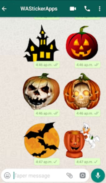 Halloween Stickers for WhatsApp - WAStickerApps3