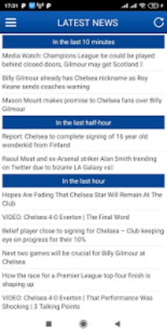 Latest News For Chelsea Pro0