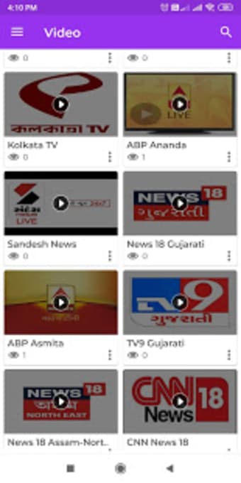 Indian Live TV News  With 100+ news channels0