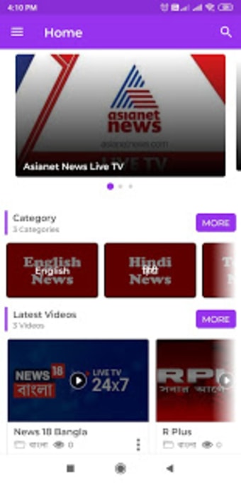 Indian Live TV News  With 100+ news channels1