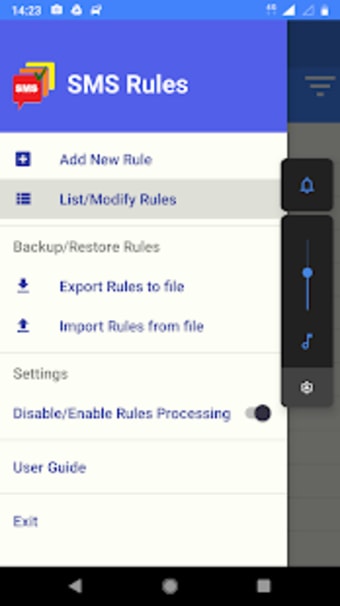 SMS Messaging Rules and Alerts0