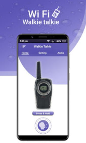 Wifi Walkie Talkie - Bluetooth Walkie Talkie0