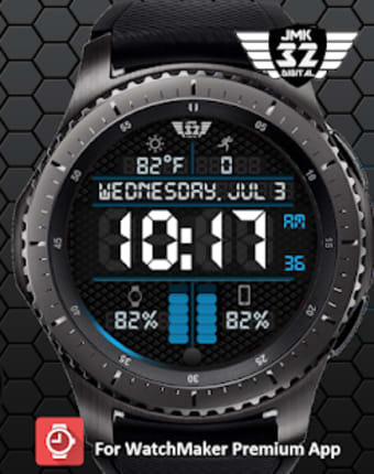 VIPER 87 color changer watchface for WatchMaker1