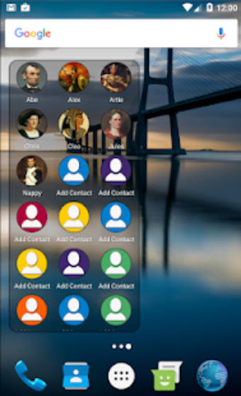 Mad Contacts Widget2