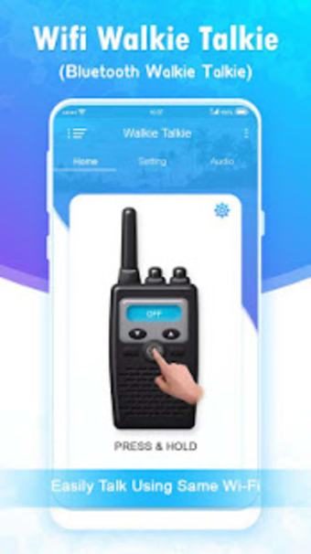 Wifi Walkie Talkie - Bluetooth Walkie Talkie0