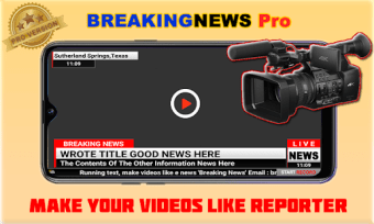 Breaking News Reporter  Pro1