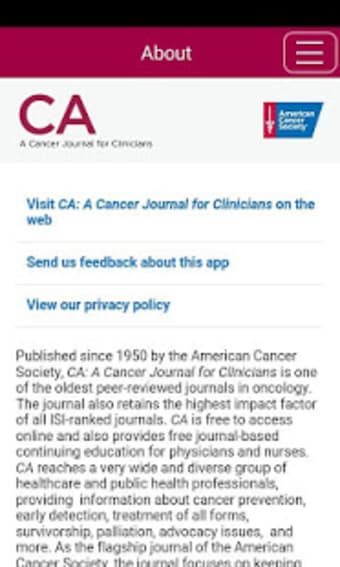 CA:Cancer Journ for Clinicians3