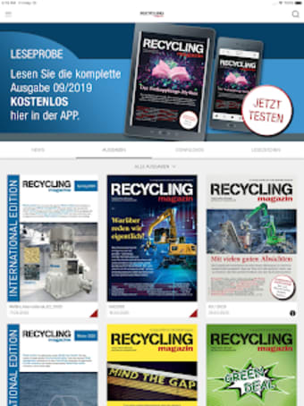 RECYCLING magazin App2