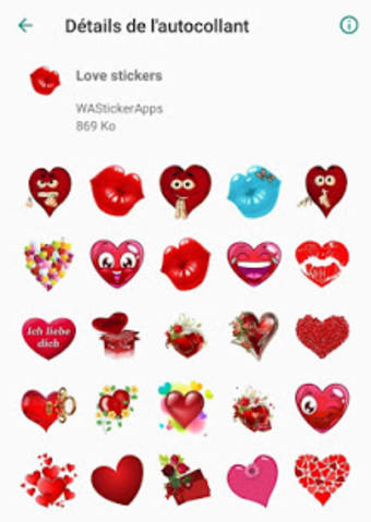 stickers Love and heart-WAStickerApps1